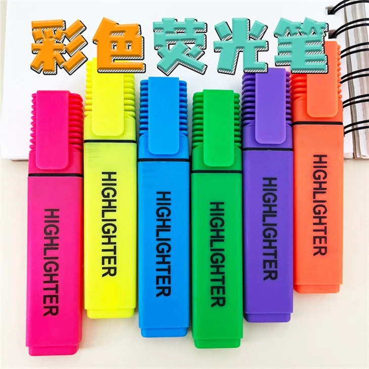 Набір 6 кольорів Candy Color Highlighter Marker Pen